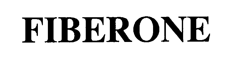 Trademark Logo FIBERONE