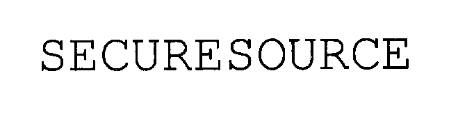 Trademark Logo SECURESOURCE
