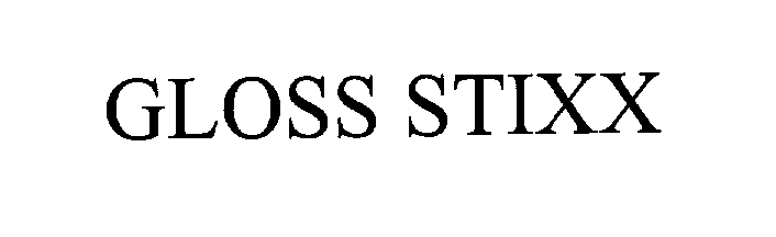 Trademark Logo GLOSS STIXX