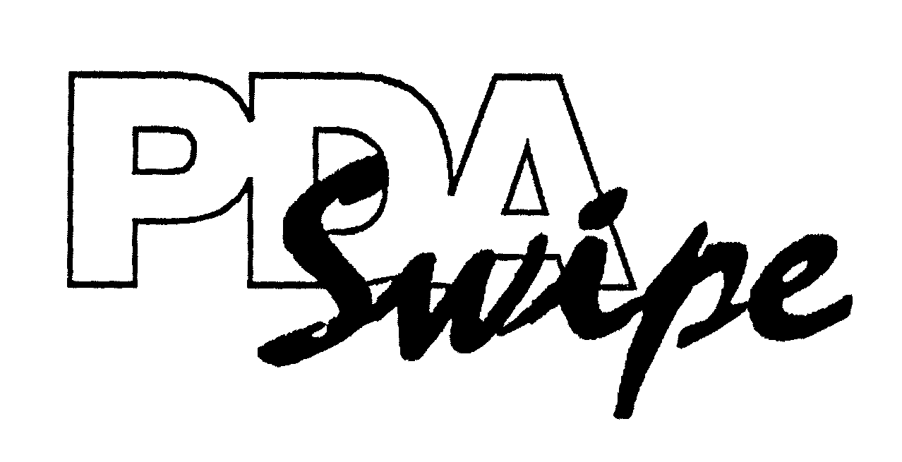 Trademark Logo PDA SWIPE