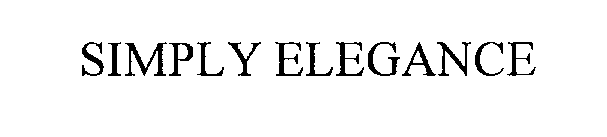 Trademark Logo SIMPLY ELEGANCE