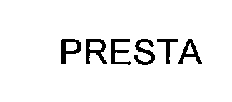 Trademark Logo PRESTA