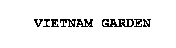  VIETNAM GARDEN