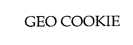 Trademark Logo GEO COOKIE