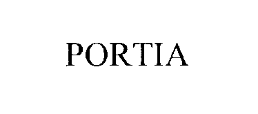 Trademark Logo PORTIA