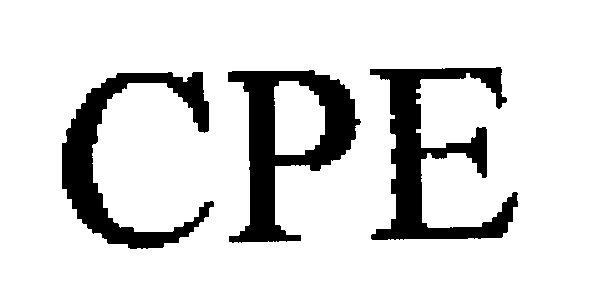 Trademark Logo CPE