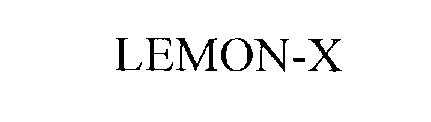 Trademark Logo LEMON-X