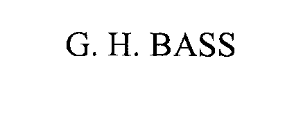 G. H. BASS