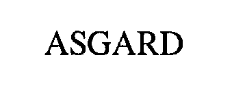 Trademark Logo ASGARD