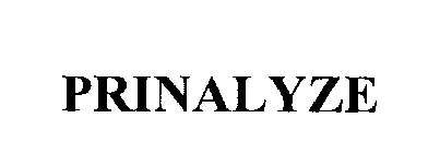 Trademark Logo PRINALYZE