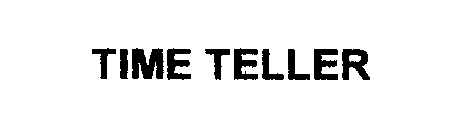 Trademark Logo TIME TELLER