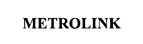 Trademark Logo METROLINK