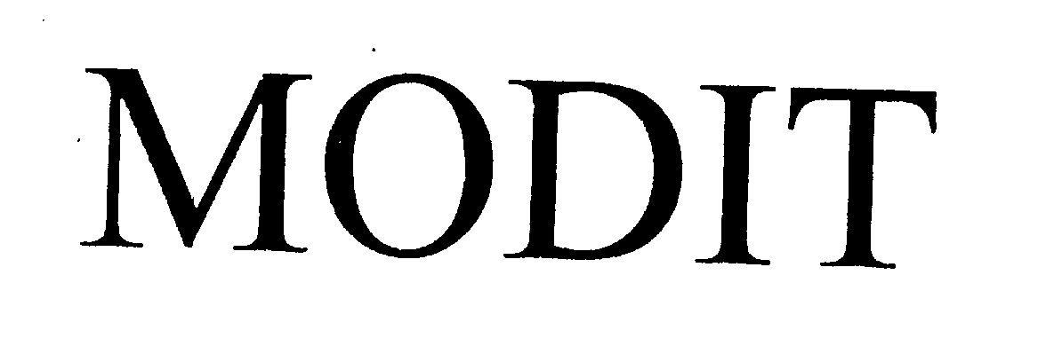 Trademark Logo MODIT