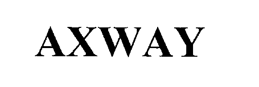 Trademark Logo AXWAY
