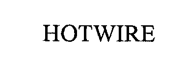 Trademark Logo HOTWIRE