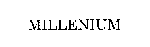 Trademark Logo MILLENIUM