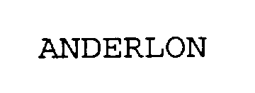Trademark Logo ANDERLON