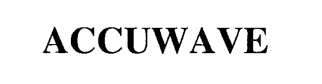 Trademark Logo ACCUWAVE