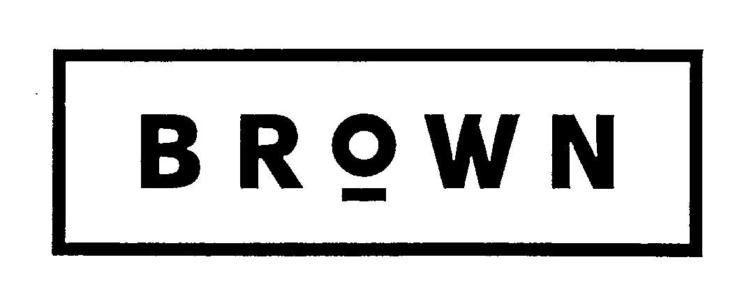Trademark Logo BROWN