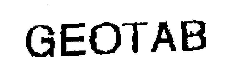 Trademark Logo GEOTAB