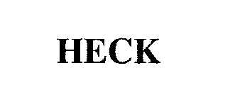 Trademark Logo HECK