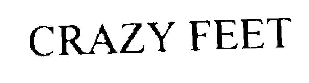 Trademark Logo CRAZY FEET