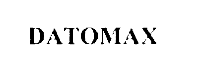 Trademark Logo DATOMAX