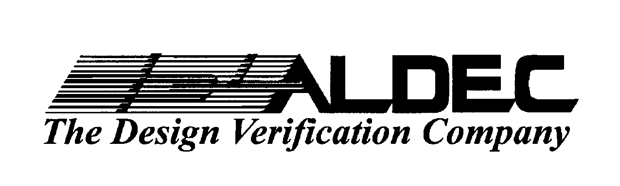  ALDEC THE DESIGN VERIFICATION COMPANY