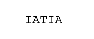 Trademark Logo IATIA