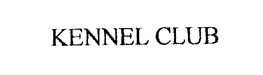 Trademark Logo KENNEL CLUB