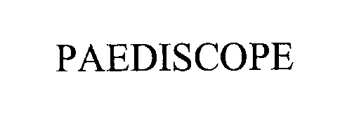Trademark Logo PAEDISCOPE