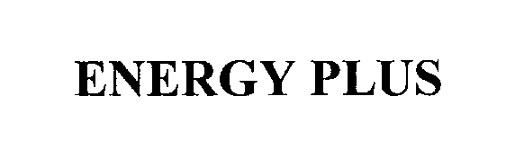 Trademark Logo ENERGY PLUS