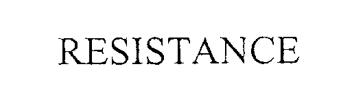 Trademark Logo RESISTANCE
