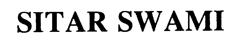Trademark Logo SITAR SWAMI