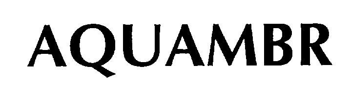 Trademark Logo AQUAMBR