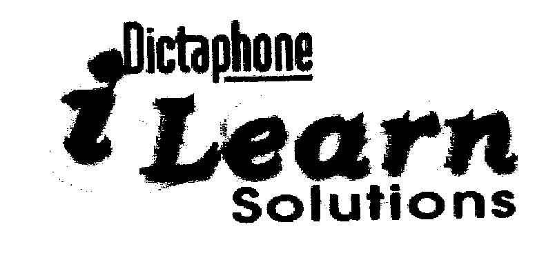  DICTAPHONE ILEARN SOLUTIONS