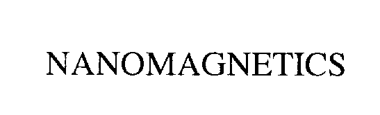 Trademark Logo NANOMAGNETICS