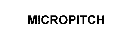 Trademark Logo MICROPITCH