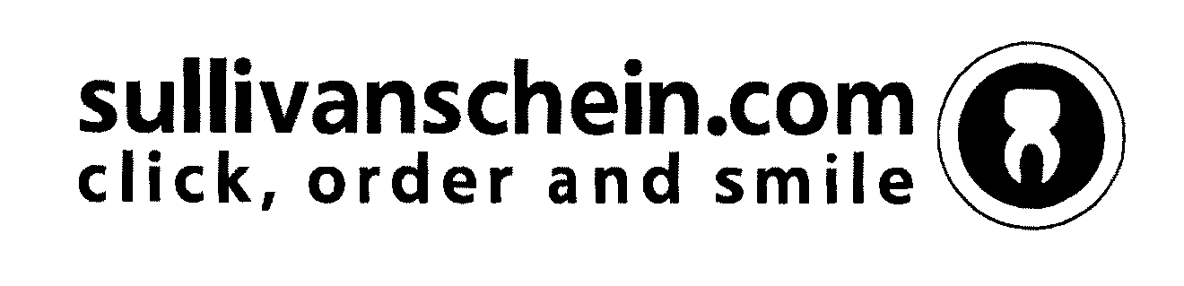 Trademark Logo SULLIVANSCHEIN.COM CLICK ORDER AND SMILE
