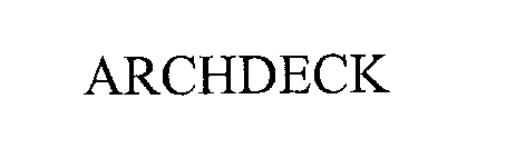  ARCHDECK