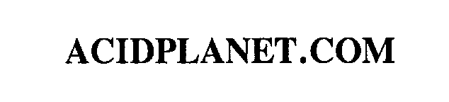 Trademark Logo ACIDPLANET.COM