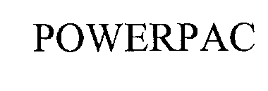 Trademark Logo POWERPAC