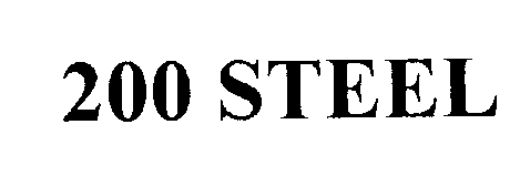 Trademark Logo 200 STEEL