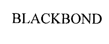  BLACKBOND