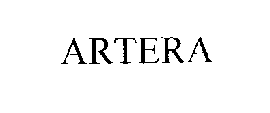 Trademark Logo ARTERA