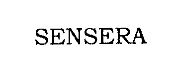 Trademark Logo SENSERA