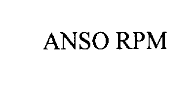  ANSO RPM