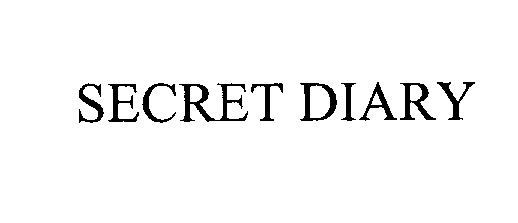 Trademark Logo SECRET DIARY