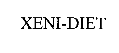 Trademark Logo XENI-DIET
