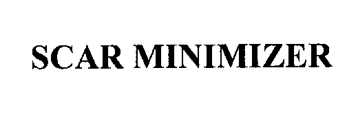 Trademark Logo SCAR MINIMIZER
